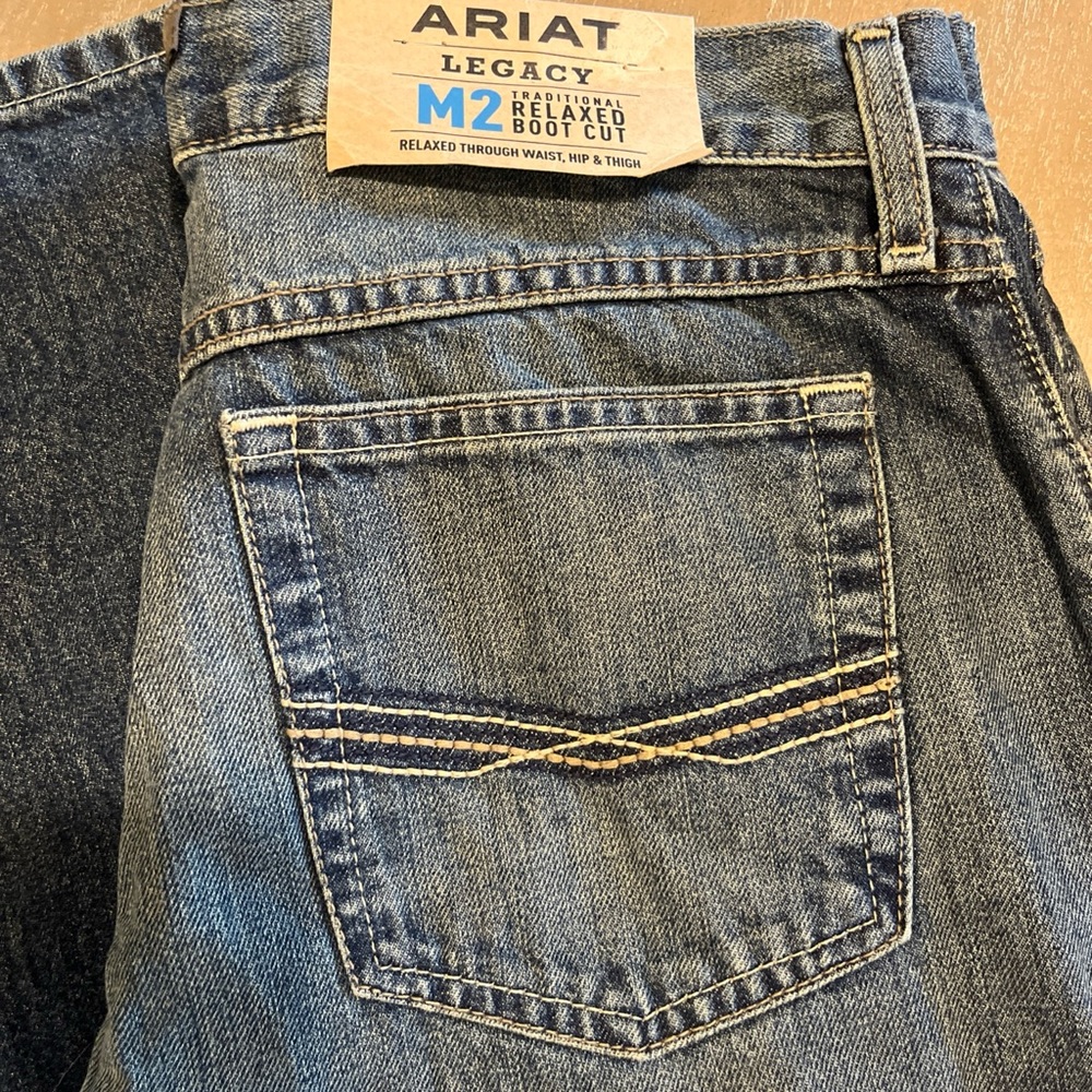 Ariat Blue Bootcut Jeans with Classic Denim Style